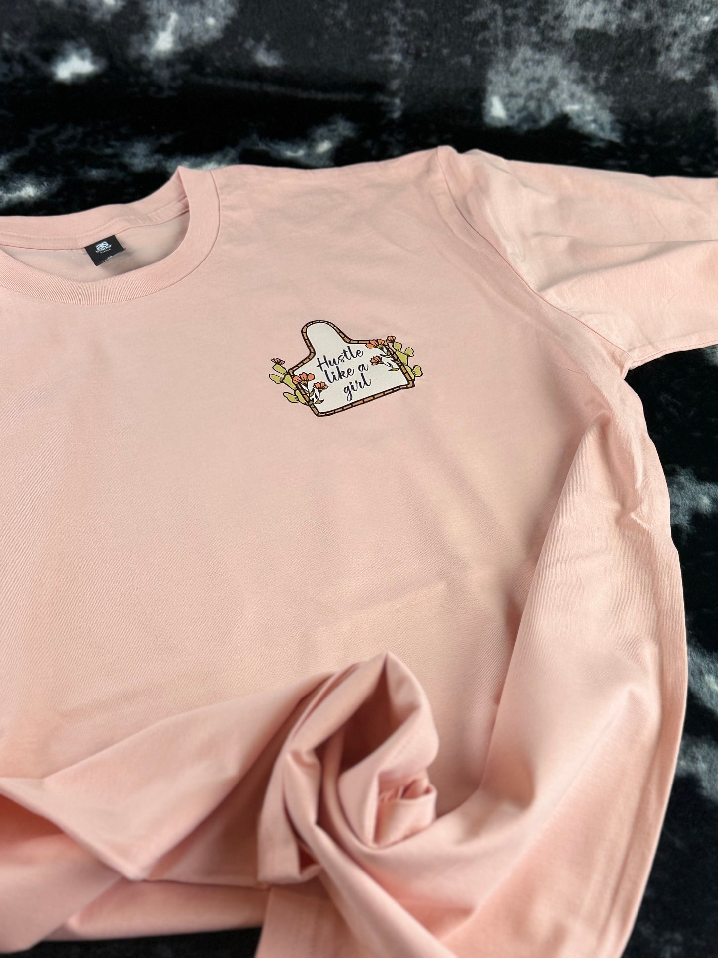 Hustle like a girl Tee