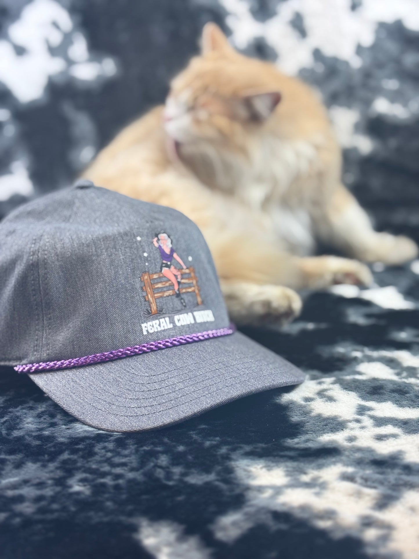 Feral Cow Bitch Hat