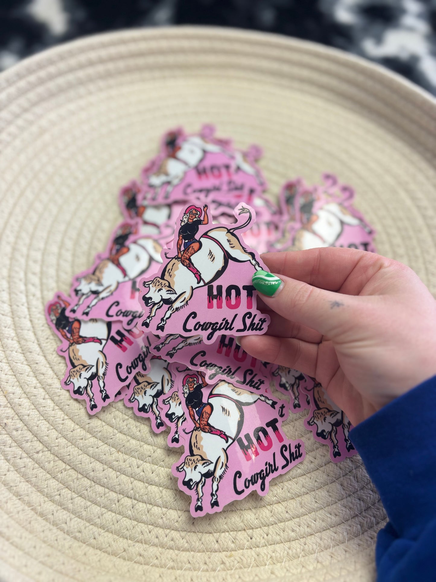 Hot Cowgirl Shit Sticker
