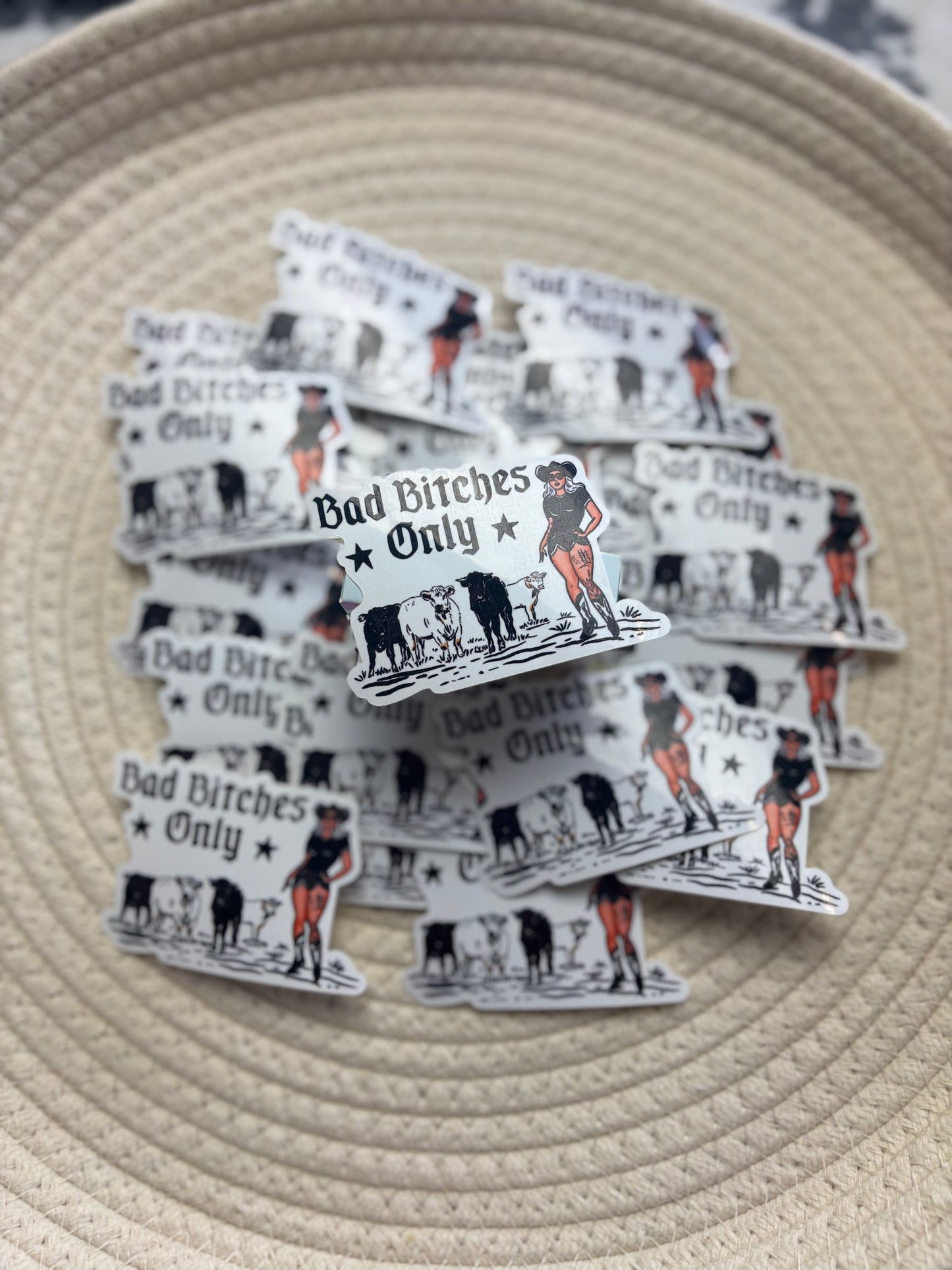 Bad Bitches Only Sticker