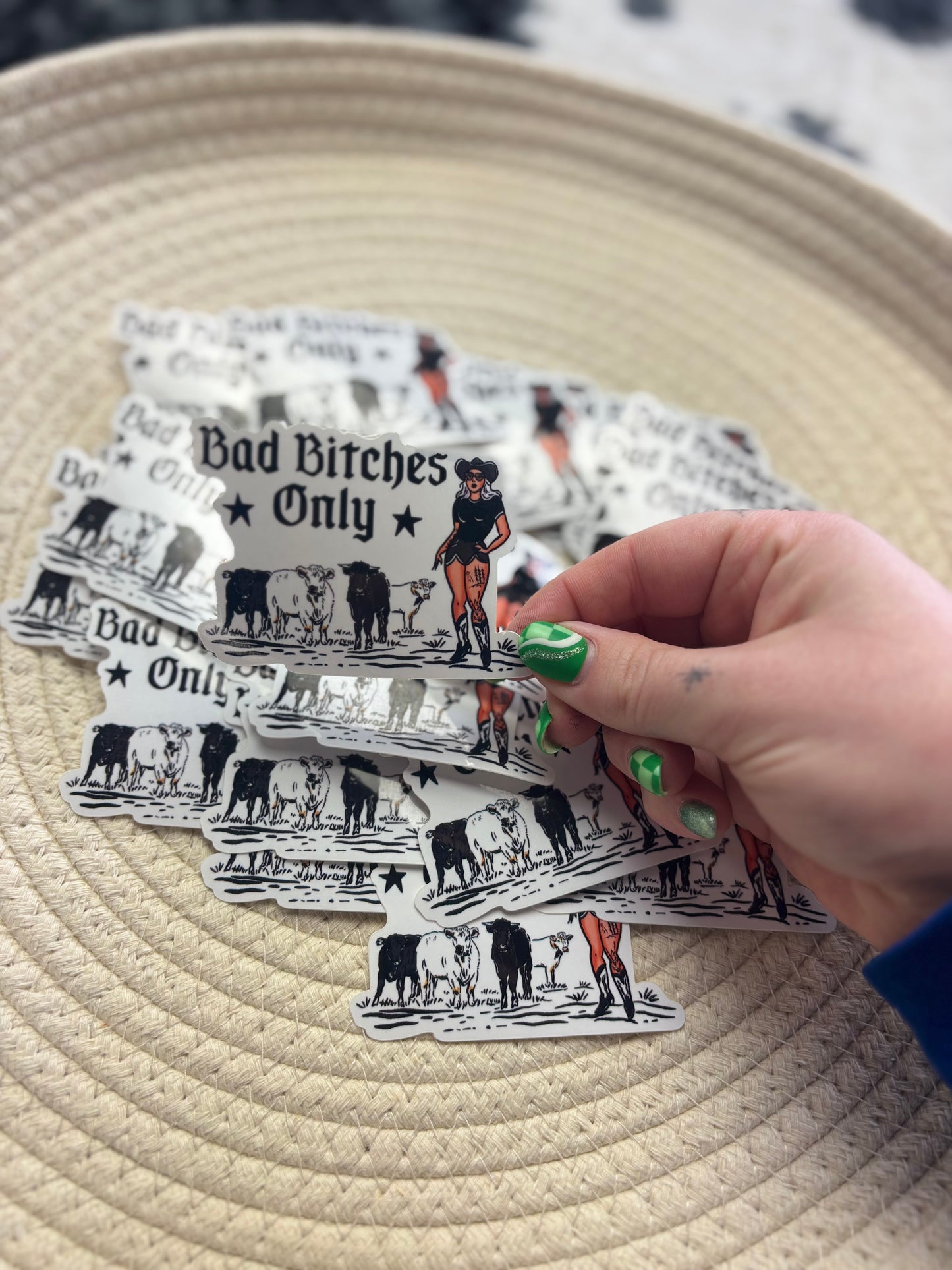 Bad Bitches Only Sticker
