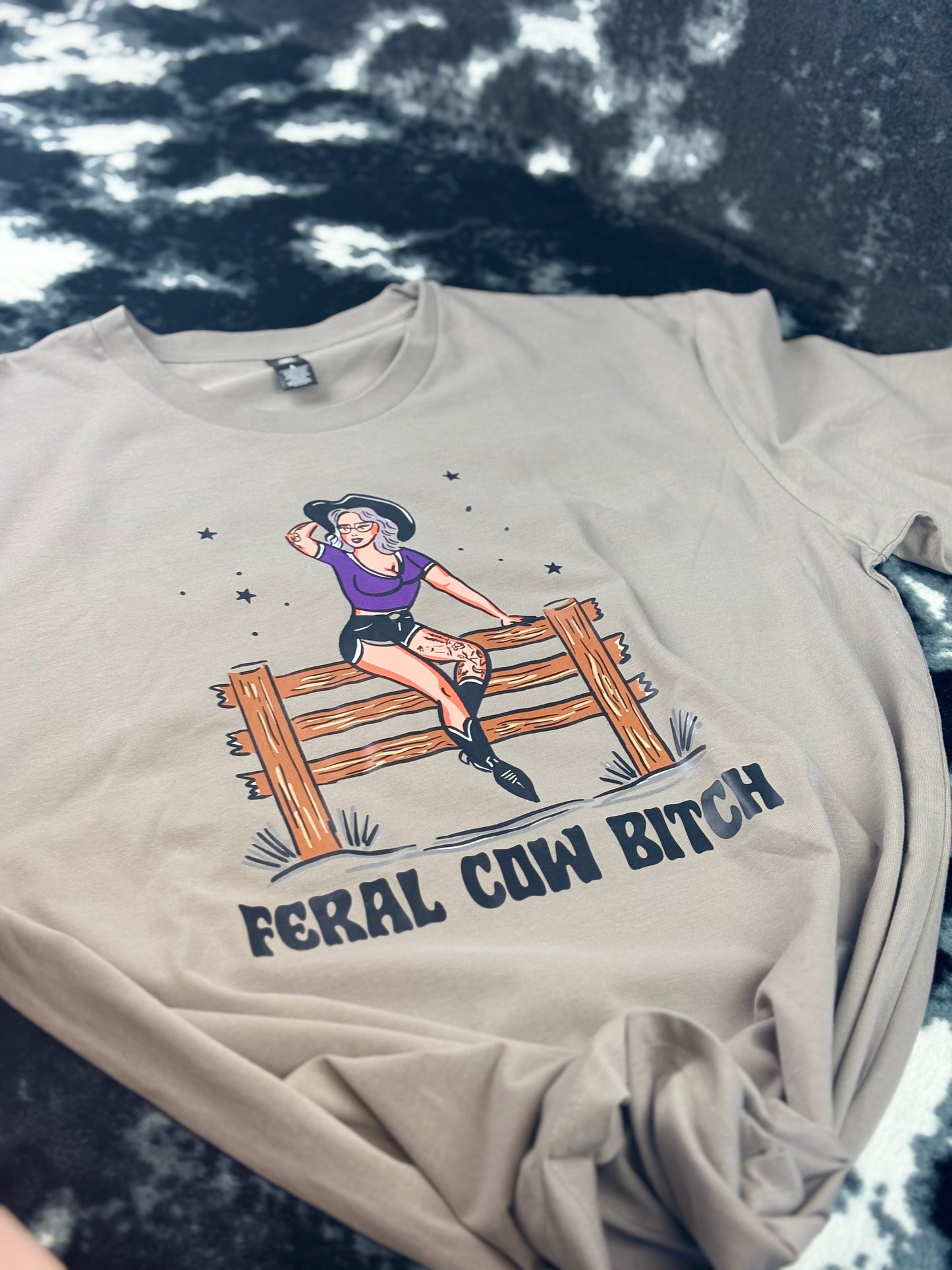 Feral Cow Bitch Tee