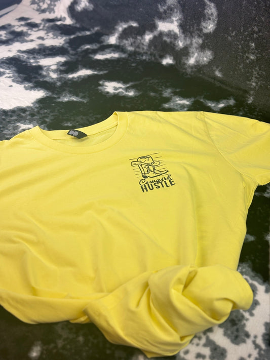 Cowgirl Hustle Logo Tee