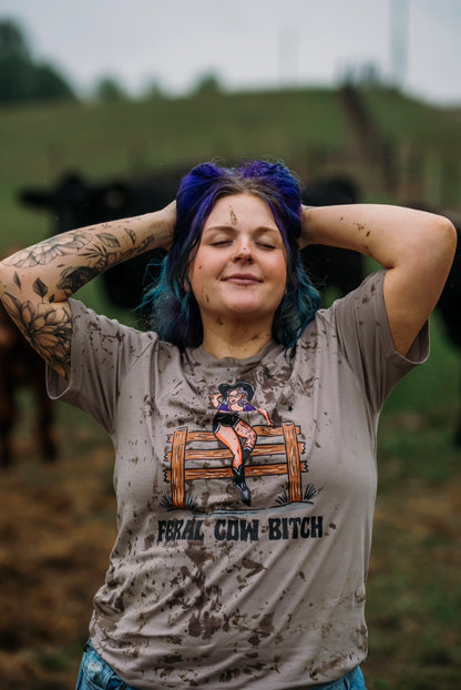 Feral Cow Bitch Tee