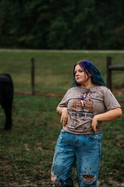 Feral Cow Bitch Tee
